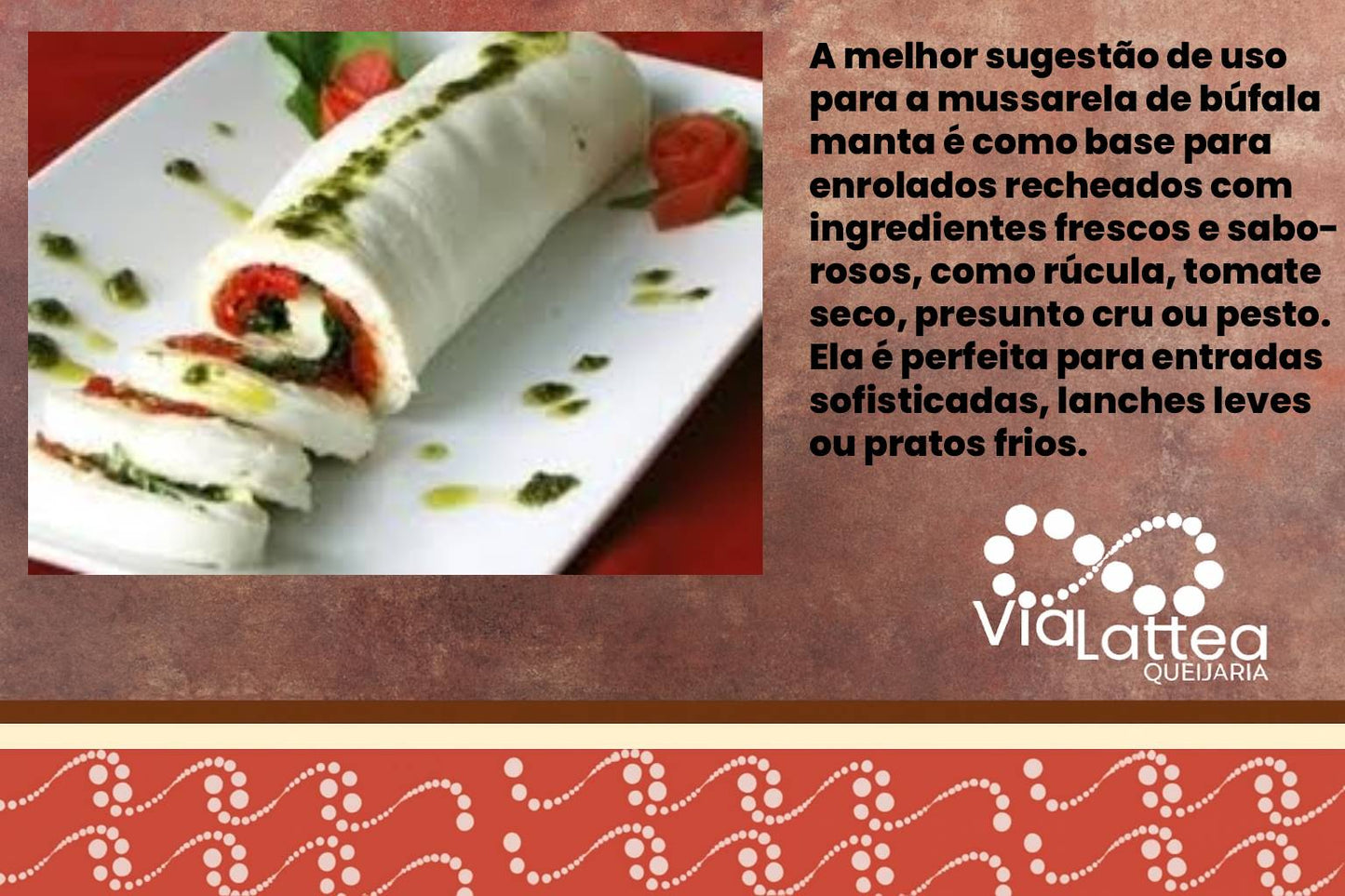 Mussarela de Bufula Manta Borguese