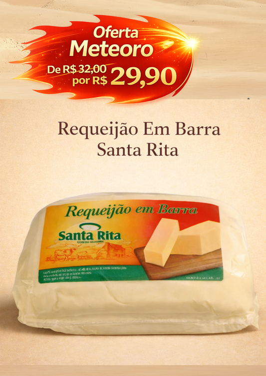 Requeijão Barra Santa Rita 500 g