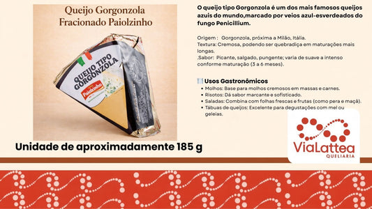 Queijo Tipo Gorgonzola Paiolzinho 125 grs
