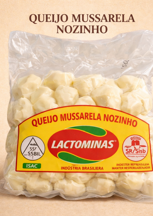 Queijo Mussarela Nozinho Lactominas 500 g