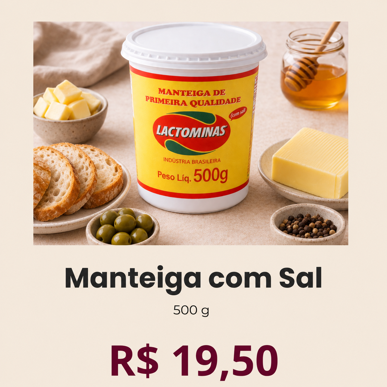 Manteiga Pote 500 g