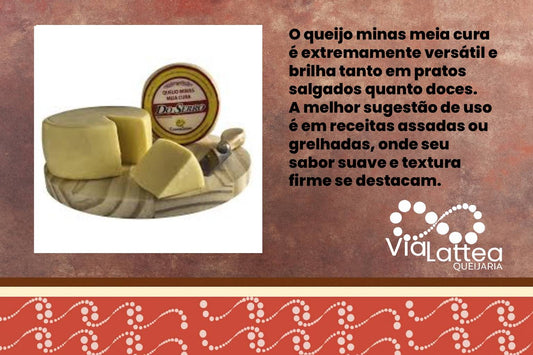 Queijo Minas Meia Cura Serro