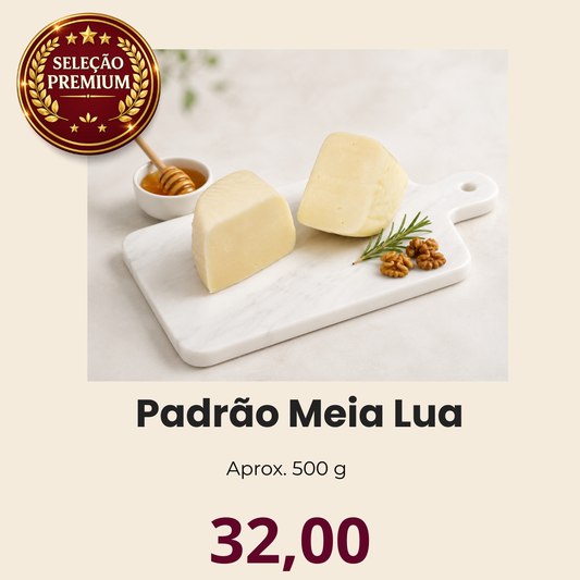 Queijo Minas Padrao Meia Lua Lactominas 500 g
