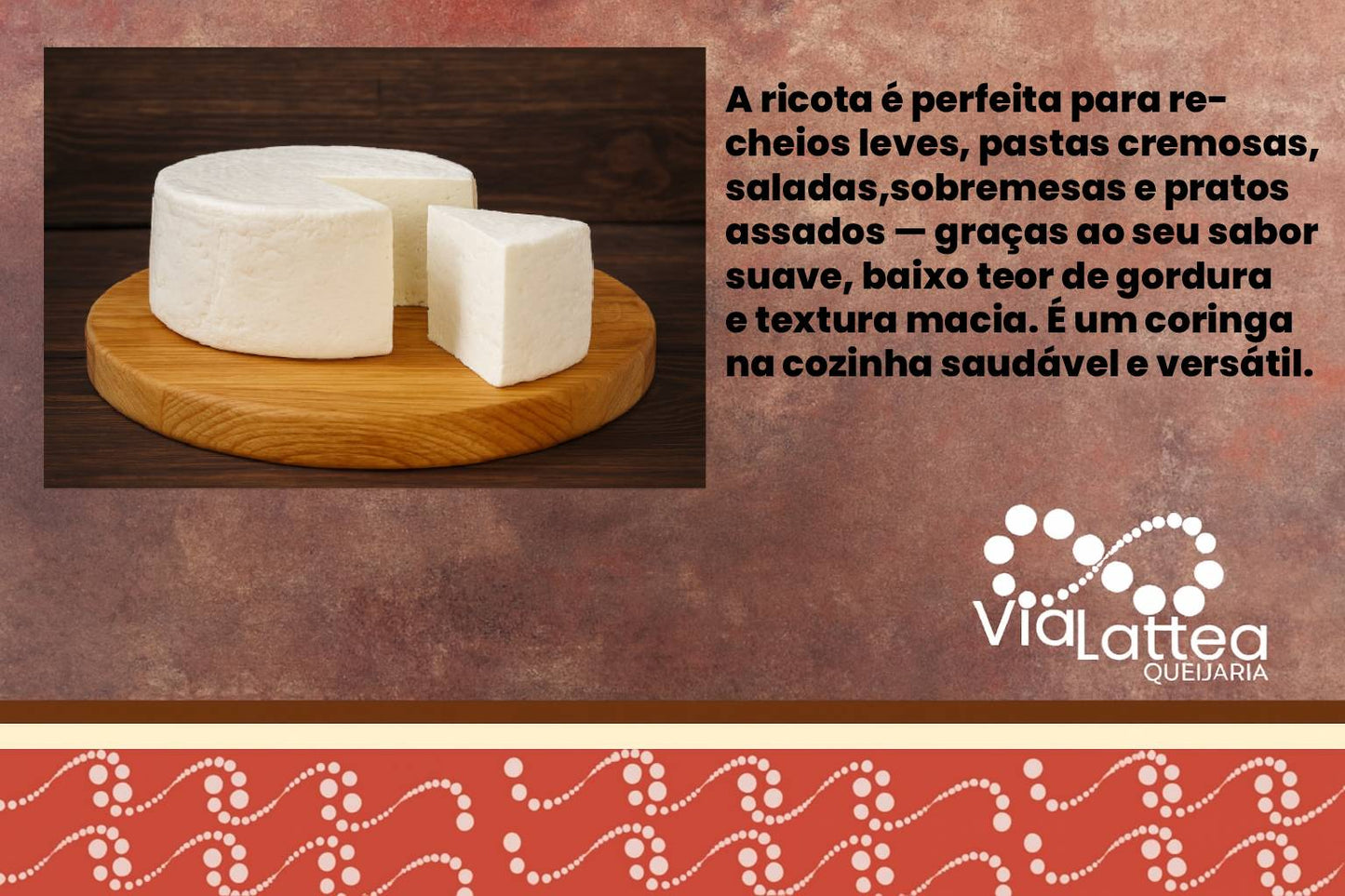 Queijo Ricota Lactominas